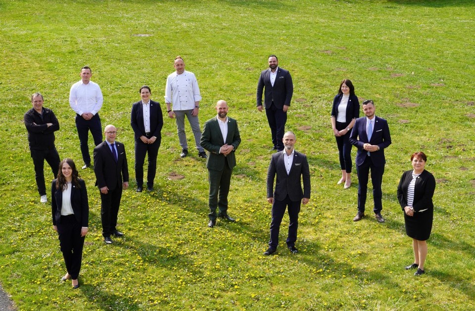 Das Team im Schlosshotel Monrepos